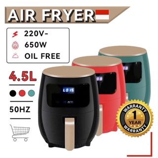 Fetion Air Fryer Tanpa Minyak Anti Lengket Low power Mesin Penggoreng  650 Watt Hemat Listrik 4.5L(COD)