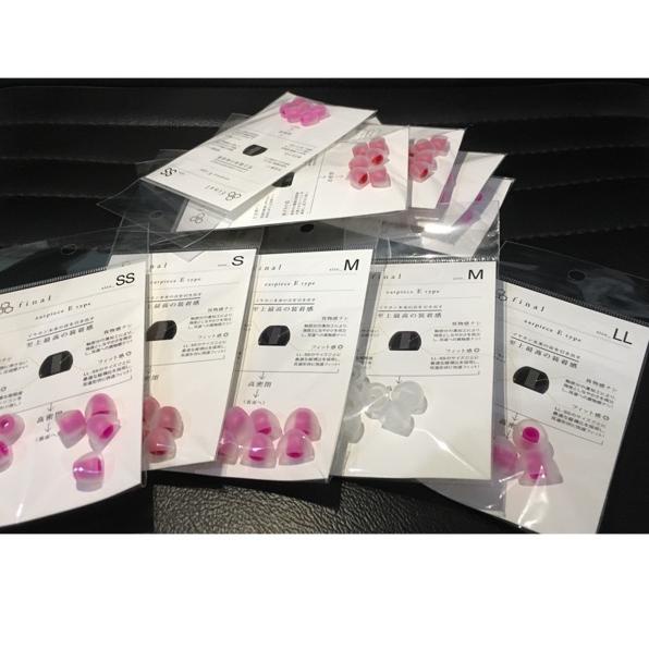 Super Kualitas Final Audio Eartips E Type size SS / S / M / L / LL Final Type E eartip