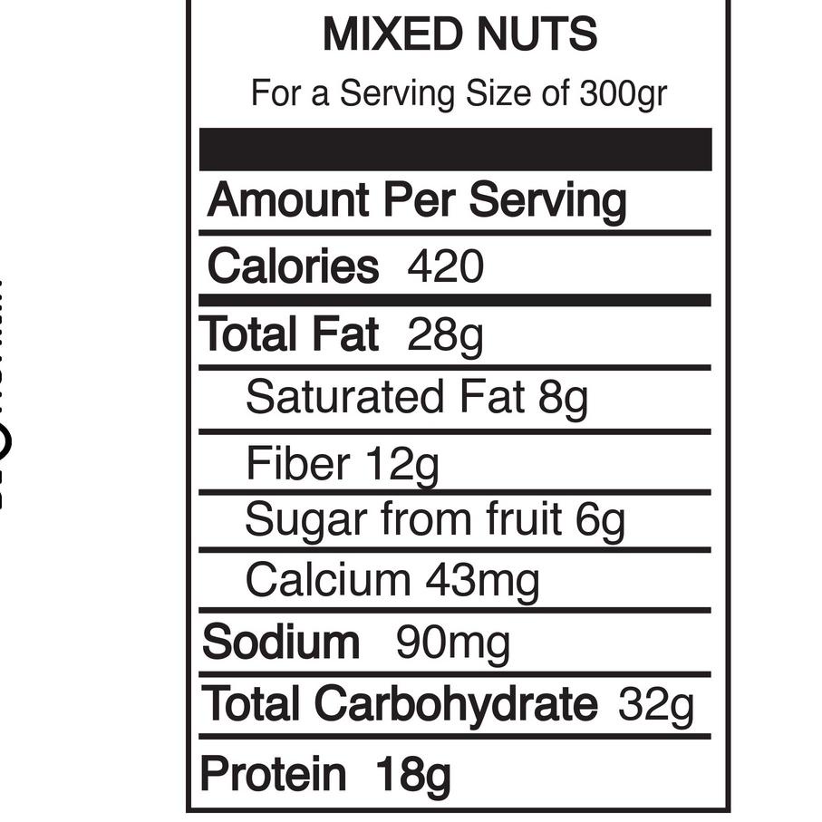 

Termurah Beorganik Mixed Nuts 300gr 