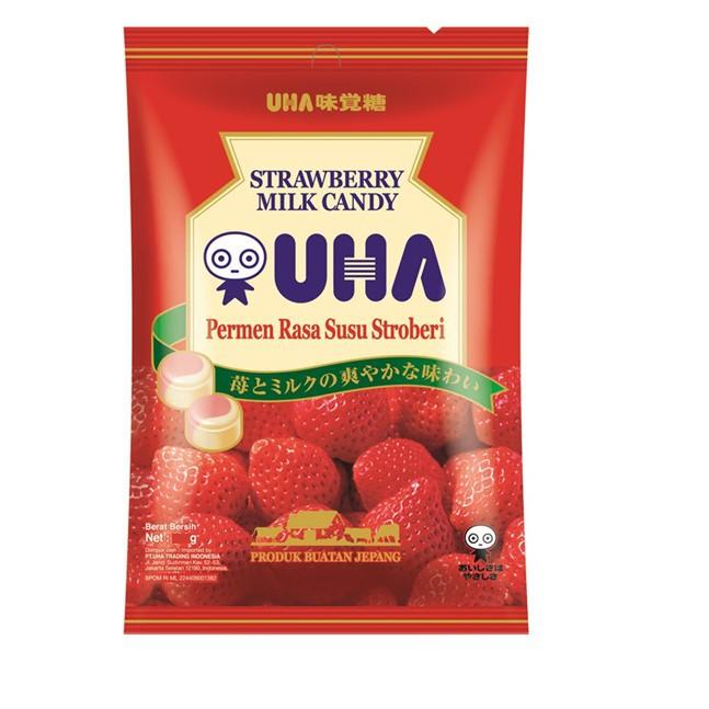 

✨Promo✨ Hari Ini UHA Permen Rasa Susu Strawberry 103 gr !!!