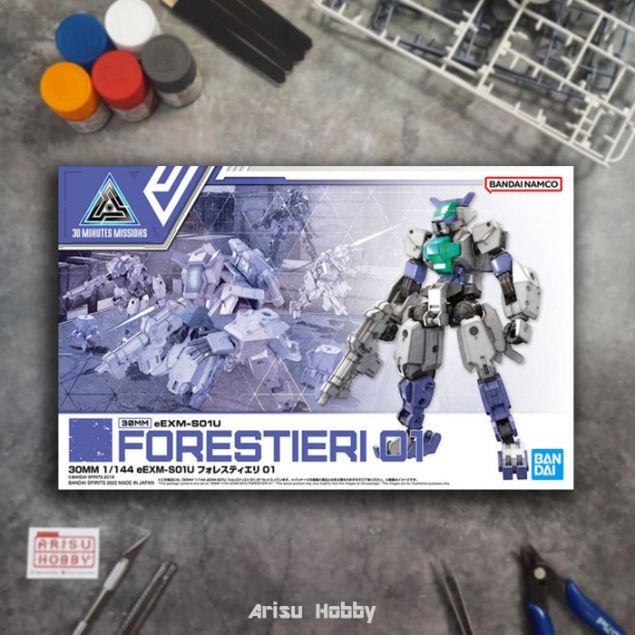 HG 30mm Forestieri 01 Bandai 1/144 Gundam Gunpla Model Kit