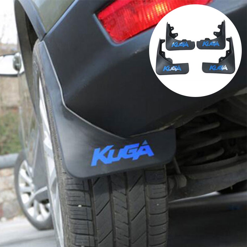 4pcs Mud Flap Pelindung Fender Depan Belakang Untuk Ford Kuga Escape 2013-2019