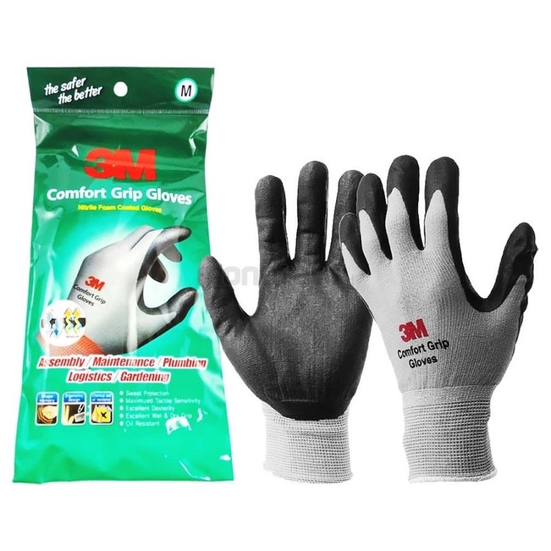 3M Foam Coated Gloves / Sarung Tangan Karet 3M / 3M Gloves / Sarung Tangan Karet / Sarung Tangan 3M