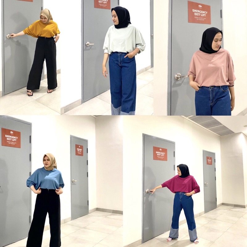 SOERA BATWING/BATWING TOP/baju kelelawar/batwing top/kaos batwing