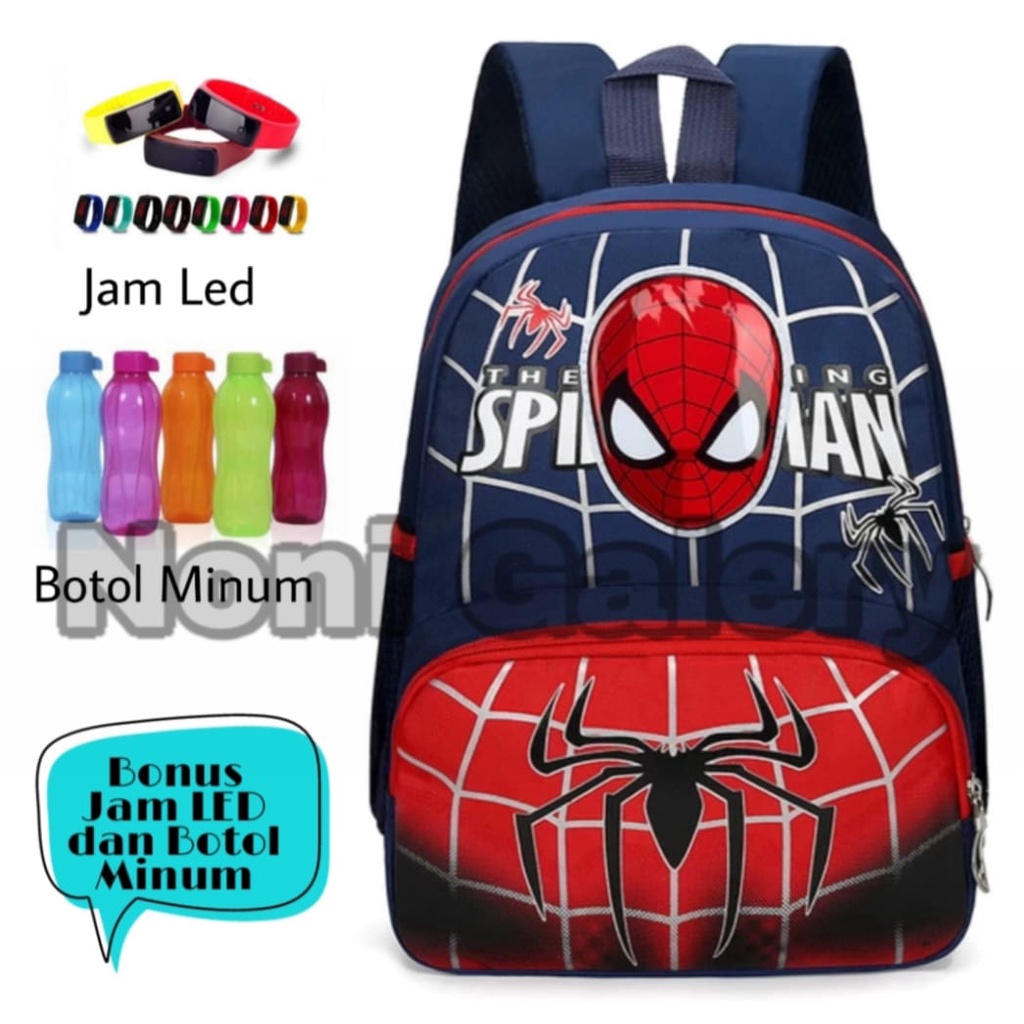 tas anak spiderman - tas ransel anak terbaru - tas sekolah anak