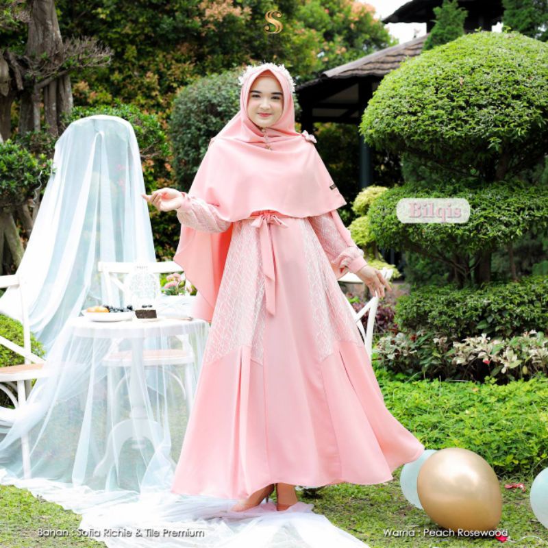 Gamis set Balqis by SS Hijab