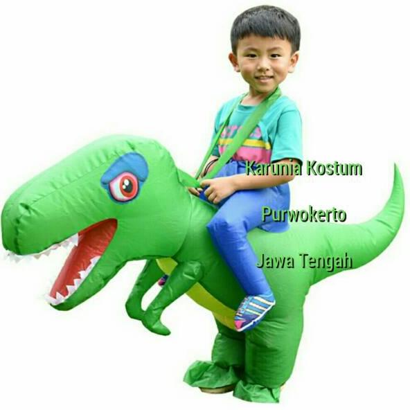 KOSTUM DINO PESTA COSPLAY DINOSAURUS ANAK ULTAH LUCU BADUT ANGIN INFLATABLE ◦ BSB.18Oc22ᶻ