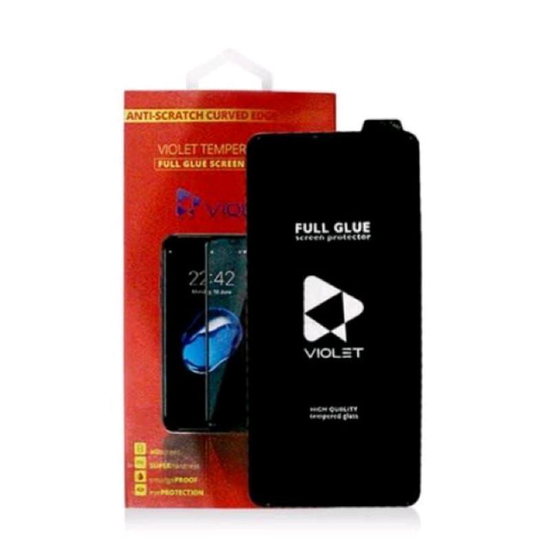 Temper Glass violet 5D glossy/ blueray full Glue AIPHONE 11/11Pro/11ProMax/12/12Pro/12ProMax/13 /13 