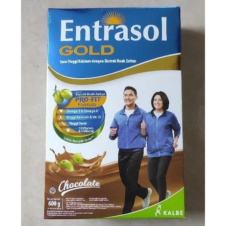 

[ COD ] ENTRASOL GOLD CHOCOLATE 600 GR (2 X 300 GR)