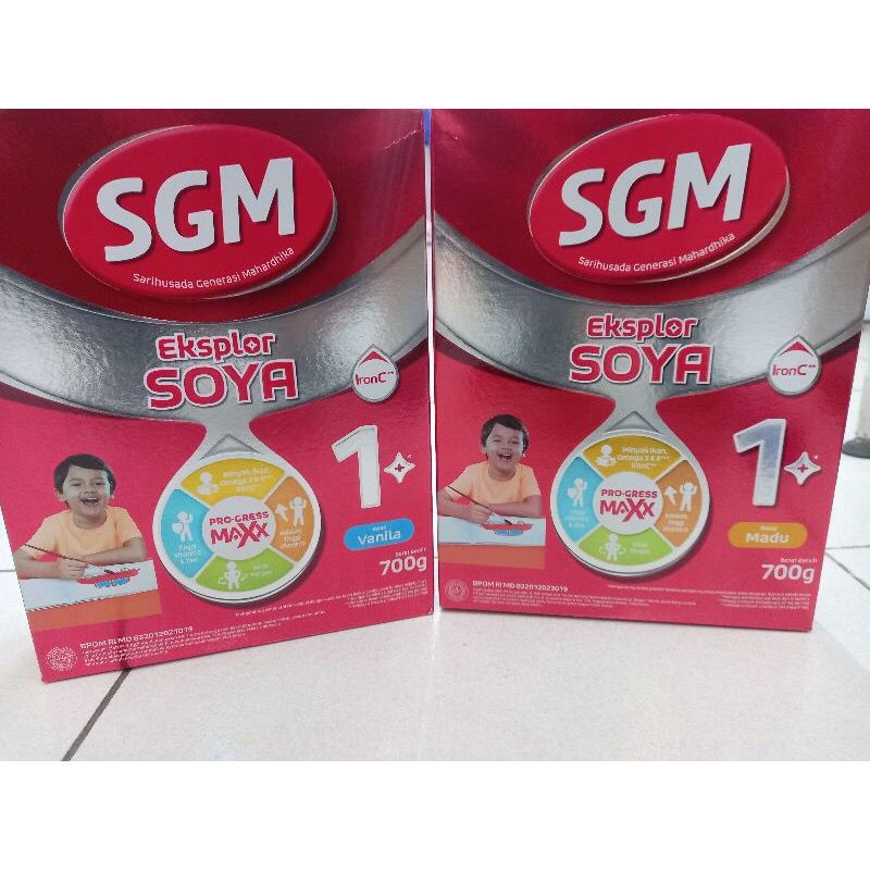 

Sgm Soya 1+ Eksplor Pro-Gressmaxx Formula Pertumbuhan 700 gr