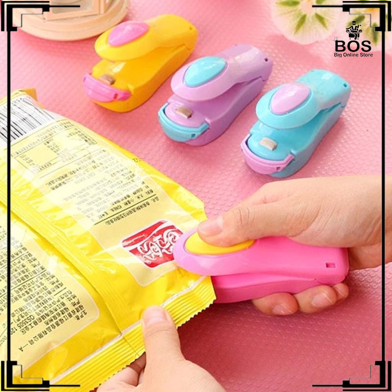 BOS - HAND SEALER MINI / ALAT PRESS PEREKAT PLASTIK MAKANAN PEREKAT BUNGKUSAN SNACK CEMILAN