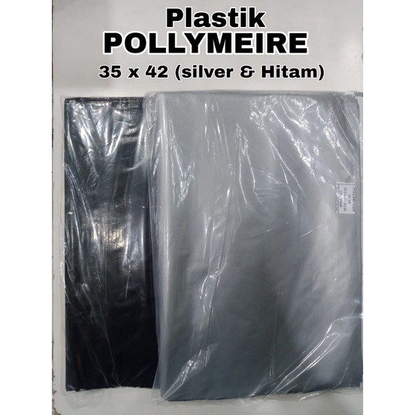 

PLASTIK POLYMAILER UK 35X47 SILVER HITAM ISI 100PCS