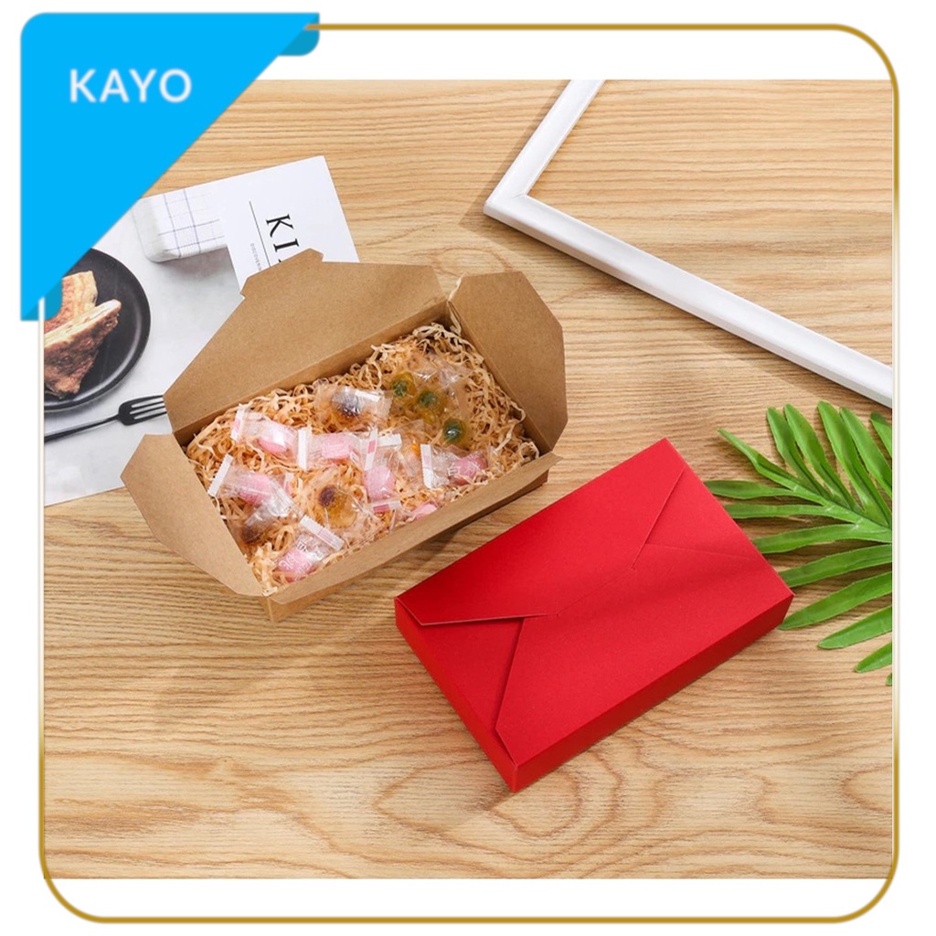 

kotak polos box packing cookies hadiah baju souvenir imlek kue natal