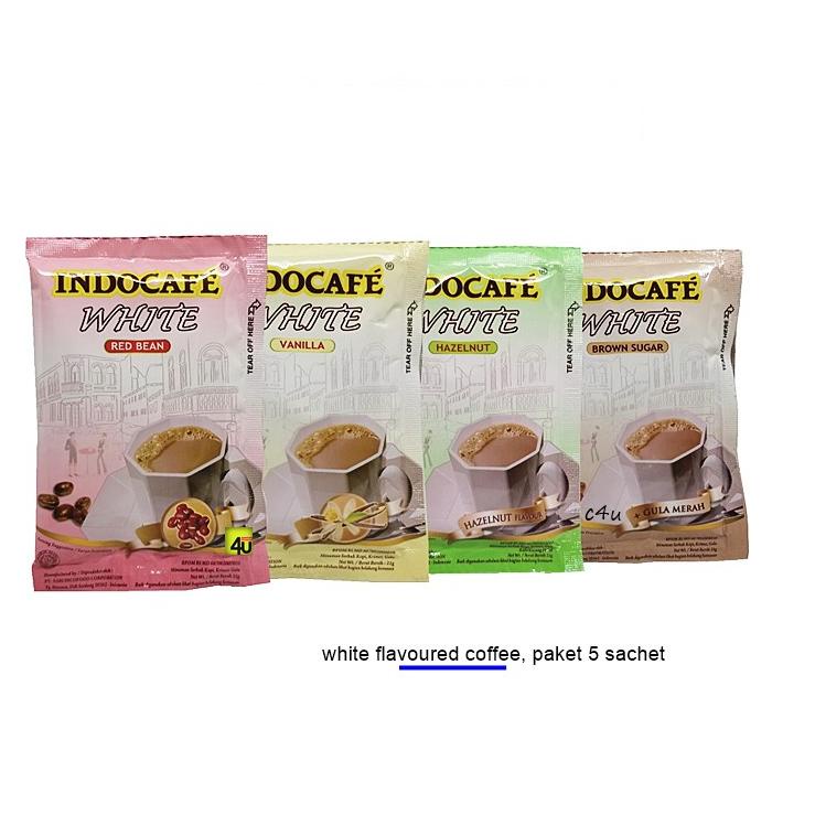 

kodec1C6o--Indocafe WHITE - Flavoured Coffee Mix - Paket 5 sachet