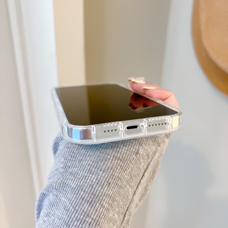 Soft Case Bening Desain Krim 3D Untuk iPhone 11 12 13 14 Pro Max 6s 6 Plus 7 8 Plus XR X XS Max SE 2020 2022 14 Plus