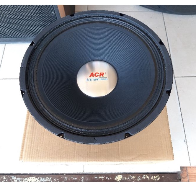 Speaker Woofer 15&quot; 15 inch ACR 15500 Black Platinum Series