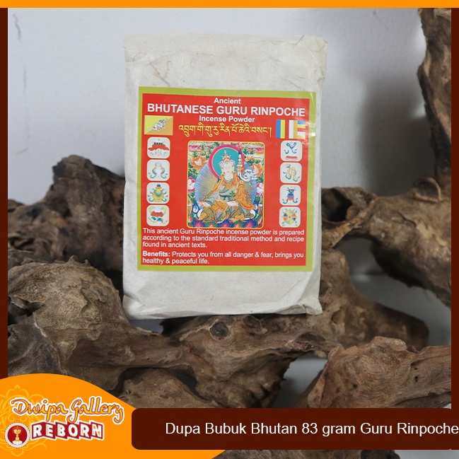 Dupa Hio Bubuk Powder Serbuk Bhutan Guru Rinpoche 83gr