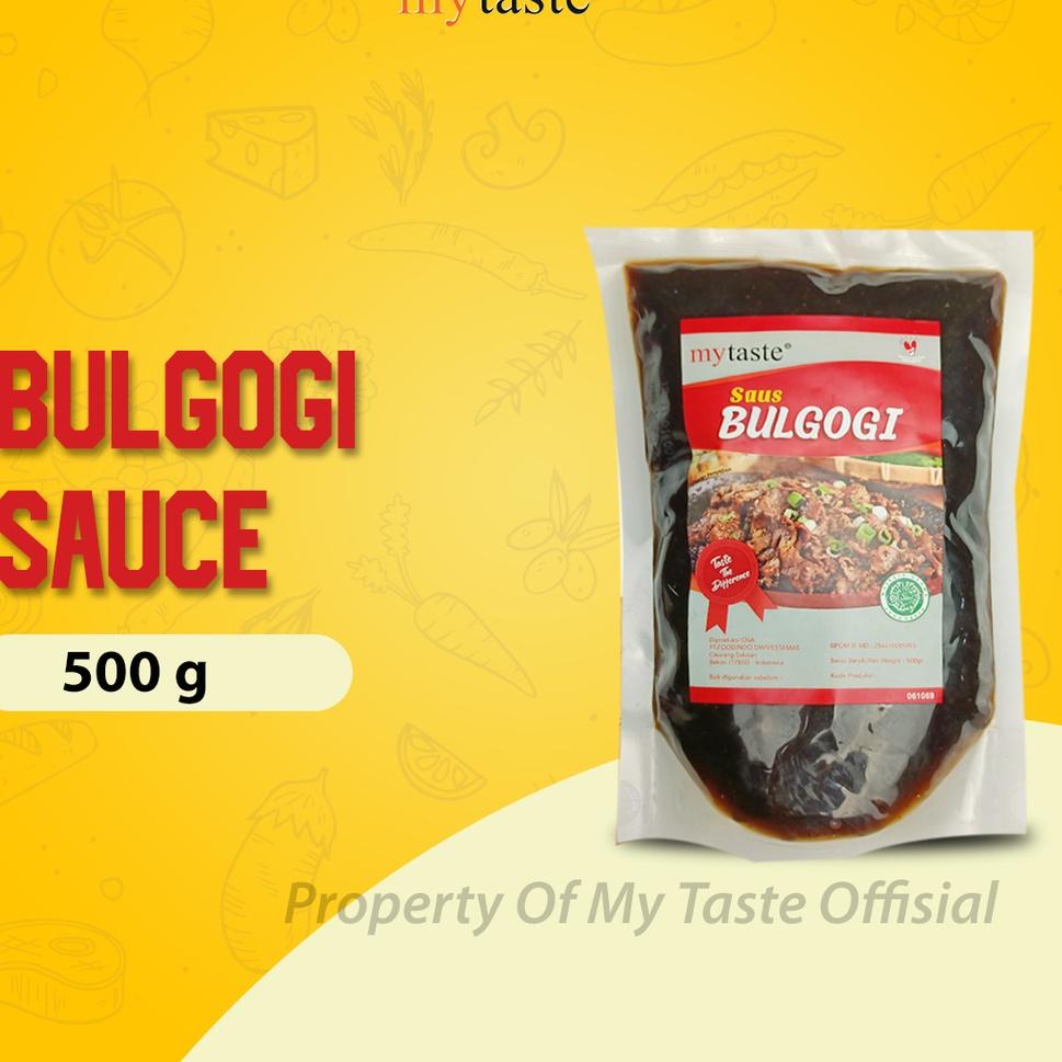 

️✔️✔️ MY Taste Bulgogi Sauce 500 Gram 