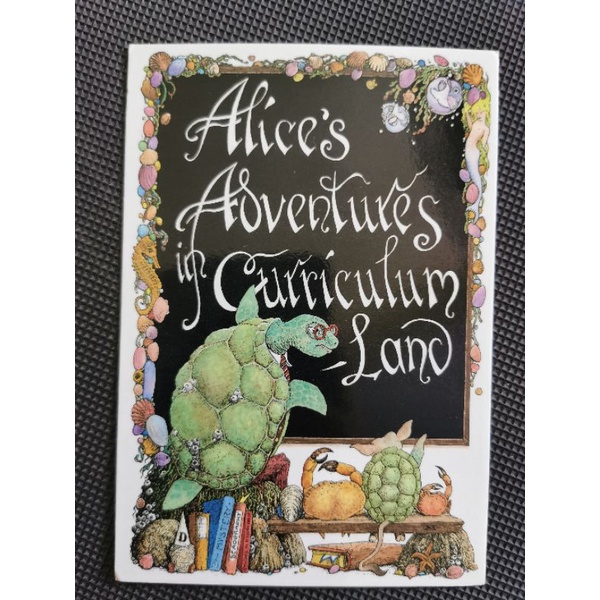 

kartu pos alice in wonderland/alice in wonderland postcard