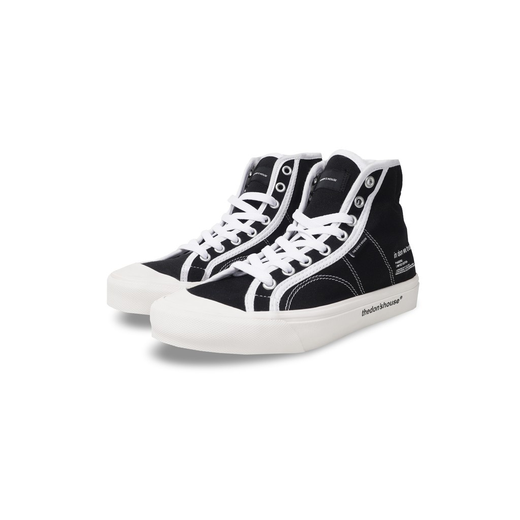 The Don's House PANDEMIC BW HIGH - Sepatu Sneakers Casual Pria Wanita 39-44