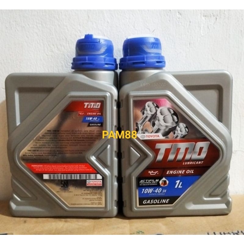 Oli mesin Toyota TMO...1 liter 10 W - 40 SN