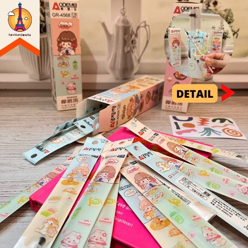 Refill Pulpen Odemei Isi Ulang Tinta Odemei Erasable Gel Pen Bisa Dihapus 1 Box 20 Pcs Alat Tulis Ka