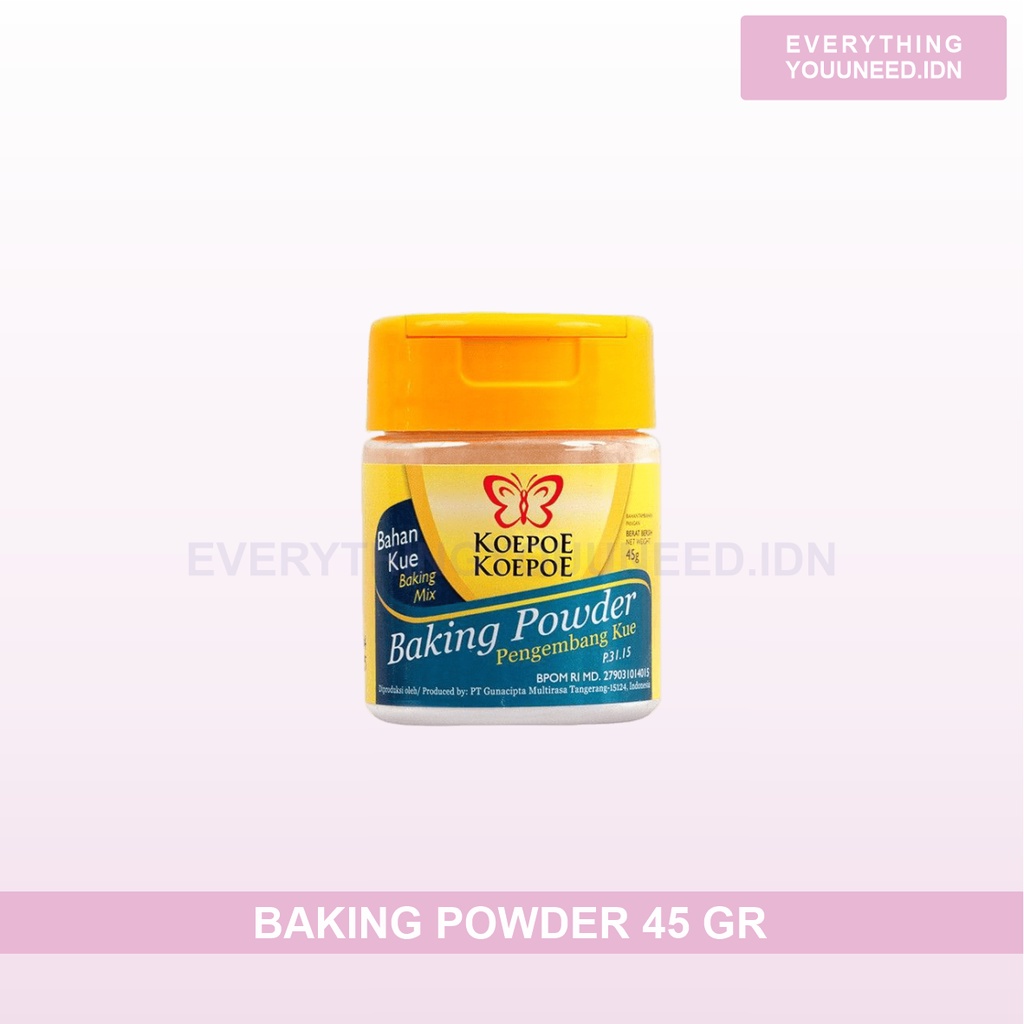 

Baking Powder 45 Gr Koepoe Koepoe