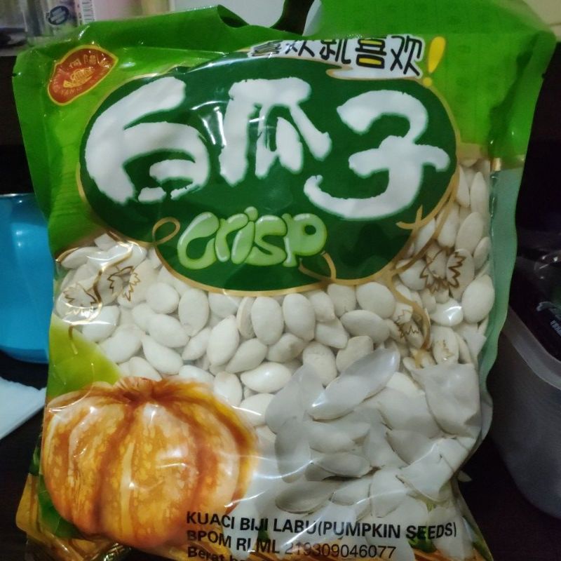 

kuaci crisp biji labu pumpkin seeds