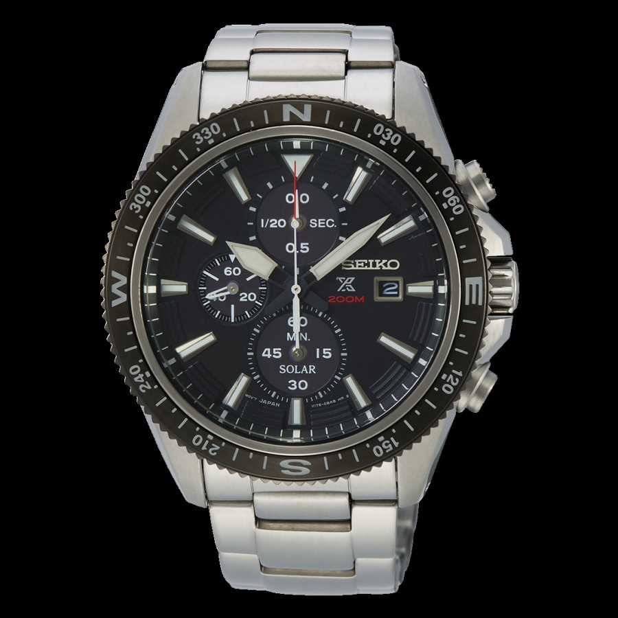 Jam tangan seiko SSC705P1 Jam Tangan seiko Solar 200 m original