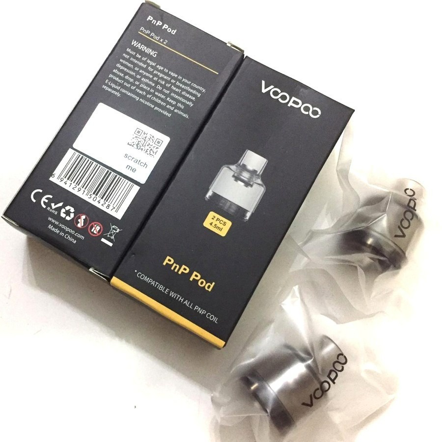 VOOPOO PNP POD EMPTY POD TANK DRAG S DRAG X ARGUS PRO EMPTY CARTRIDGE