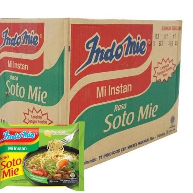 

Super Promo--Indomie Soto 85 Gr x 40 (1 dus)