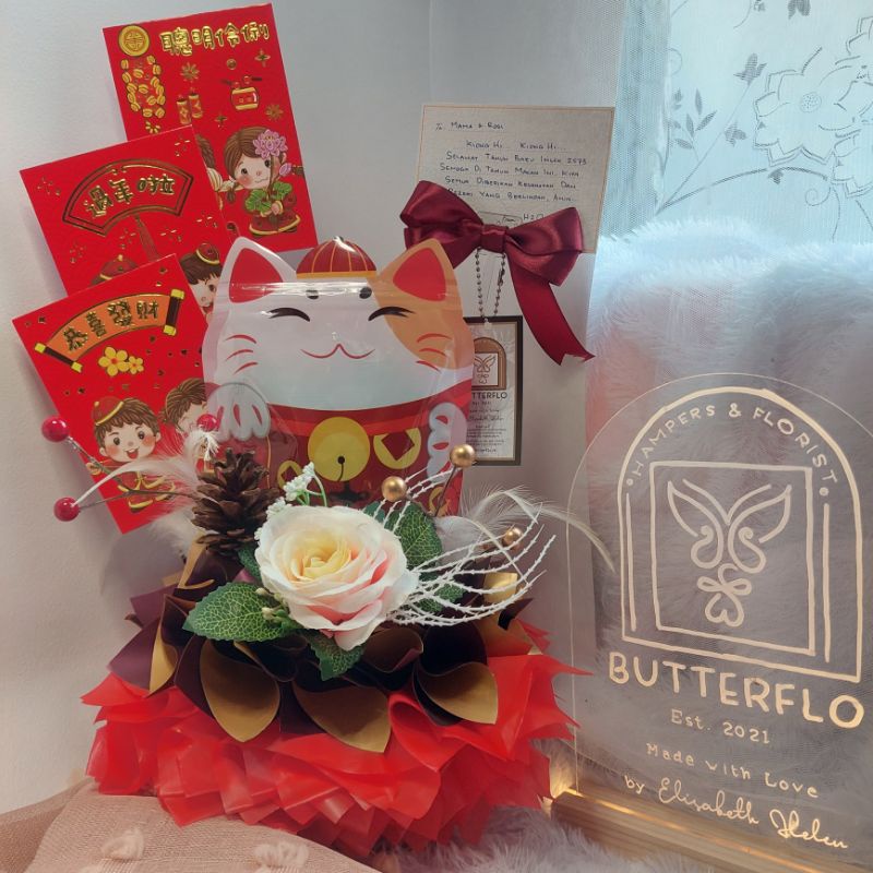 

Flower Box Angpao Bouquet