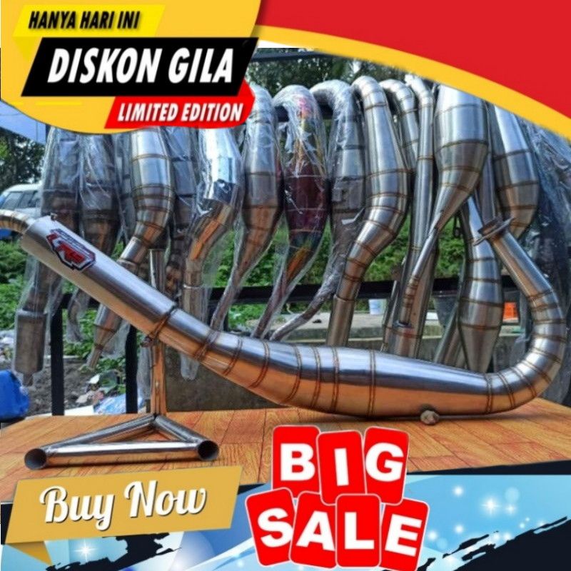 KNALPOT KOLONG KOBRA  R9 RACING PNP RX KING RX SPECIAL DLL