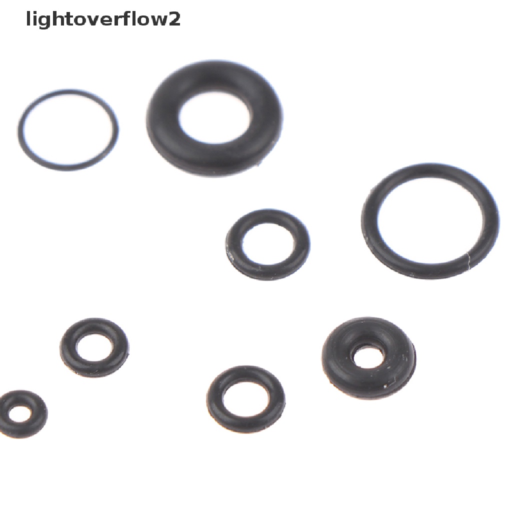 (lightoverflow2) Seal O-Ring Bahan Karet Warna Hitam Untuk Airbrush