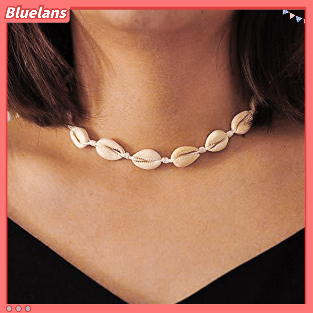 Kalung Choker Tali Lilin Handmade Gaya Bohemia Untuk Wanita