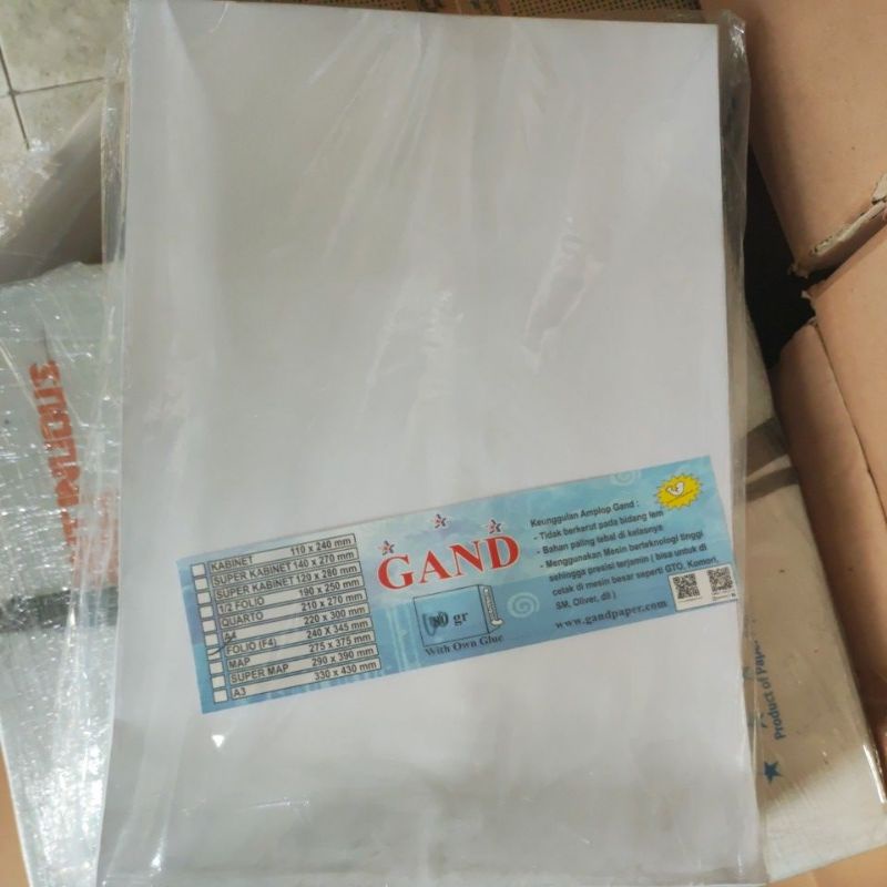 

Map Folio Putih 100 grm