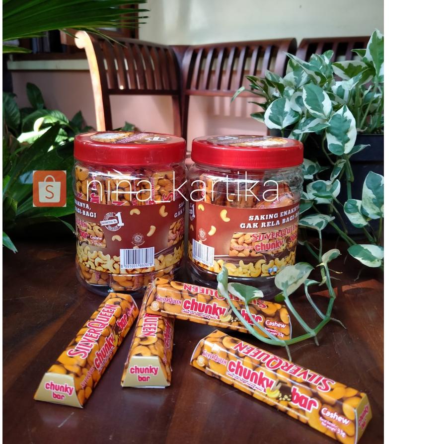 

Quality Control✅SilverQueen Chunky Jar 396 Gr (1 Jar/12 Pcs)|KD2