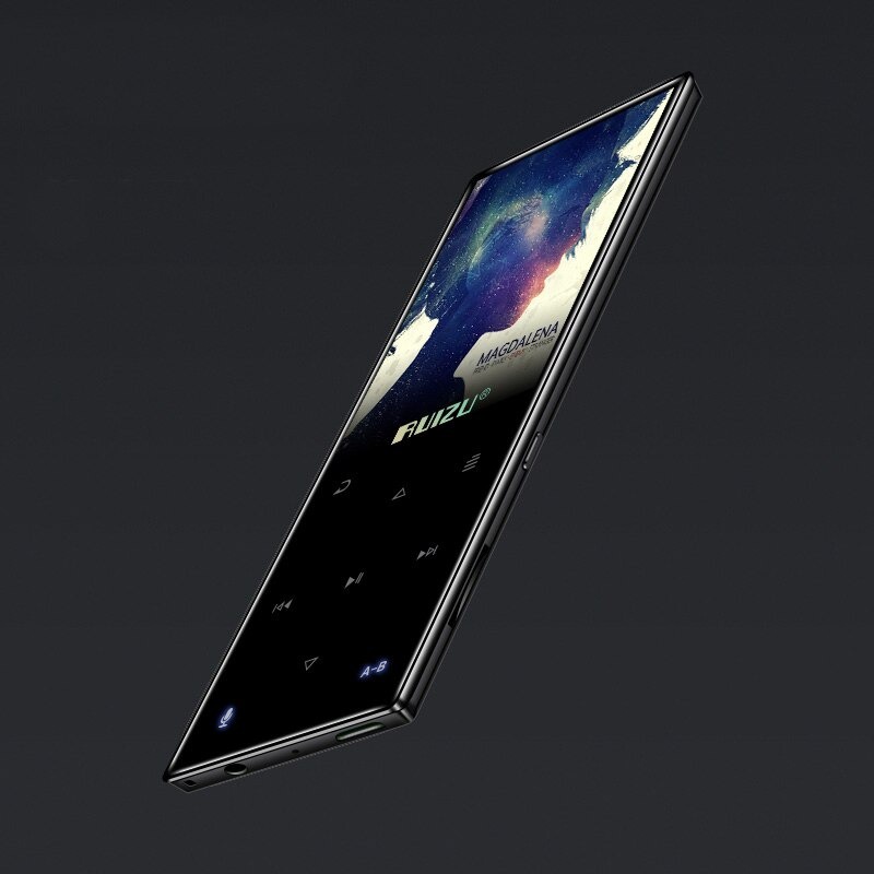 GSuV Ruizu Hifi Dap Mp3 Player Bluetooth 8gb D29 Black Or-i