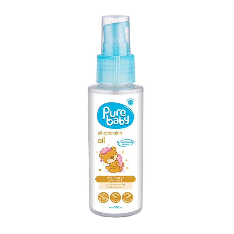 PURE BABY ALL OVER SKIN OIL 100ML