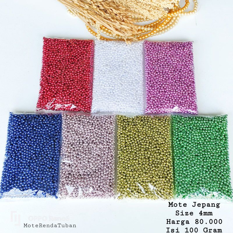 Mutiara KW Jepang 4mm Grosir