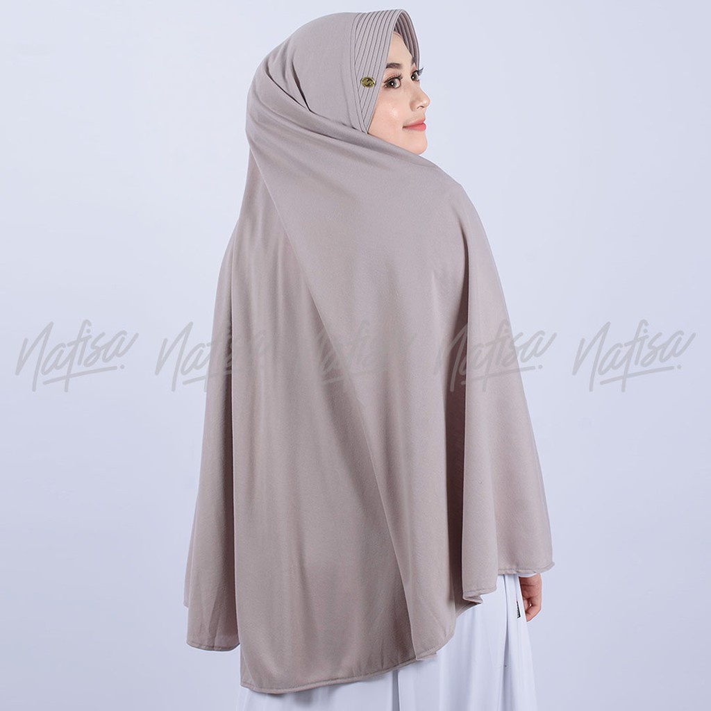 TERMURAH..Jilbab Instan ASHA SUPER JUMBO | Hijab Instan SYAR'I | Kaos Bergo Kerudung Instan Bergo Pad Kecil