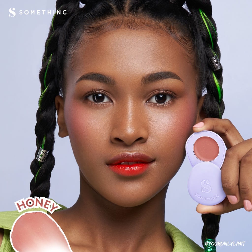 Somethinc Tamago Airy Blush - Blush On Wajah