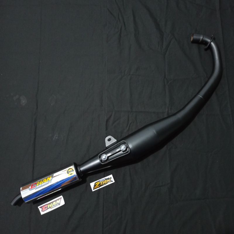 standar racing satria original chan racing muffler