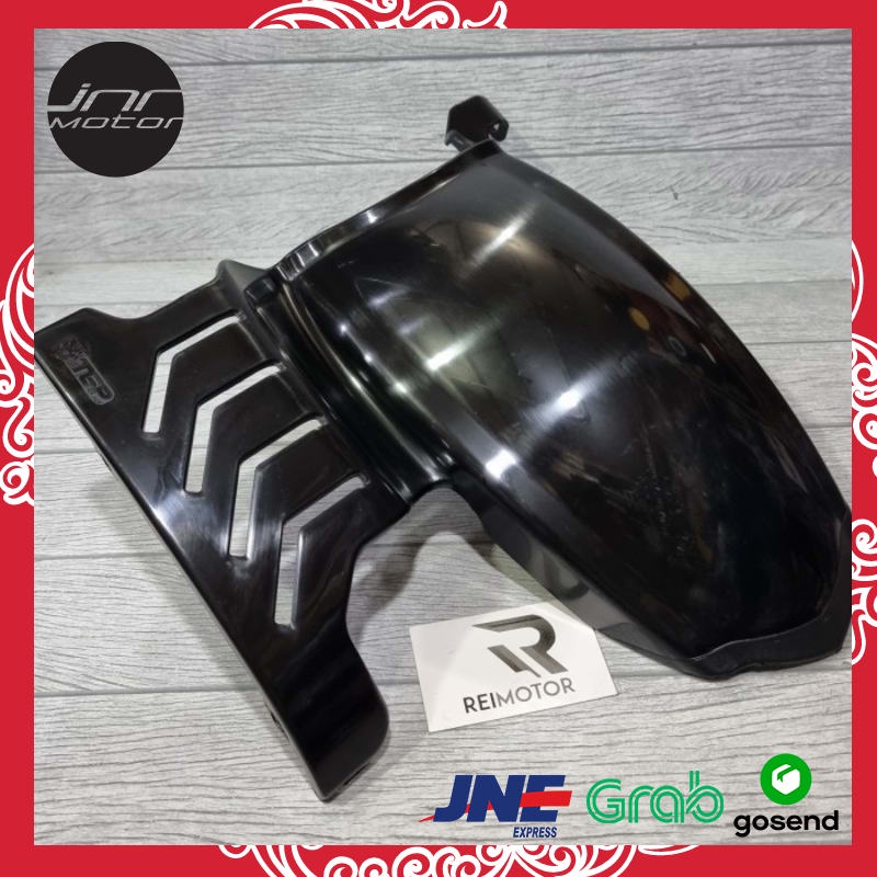 HUGGER SPAKBOR KOLONG BELAKANG AEROX 155 LEXI HITAM TGP HUGGER