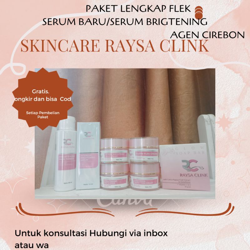 PAKET FLEK EXCLUSIF RAYSA CLINK BPOM