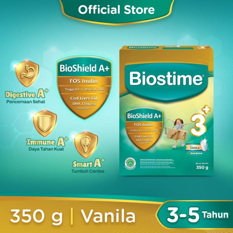 Biostime Baby 3+ 350g / Susu Anak / Susu Biostime