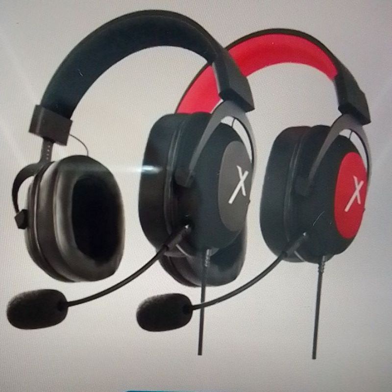 jete gaming headphone P1 red