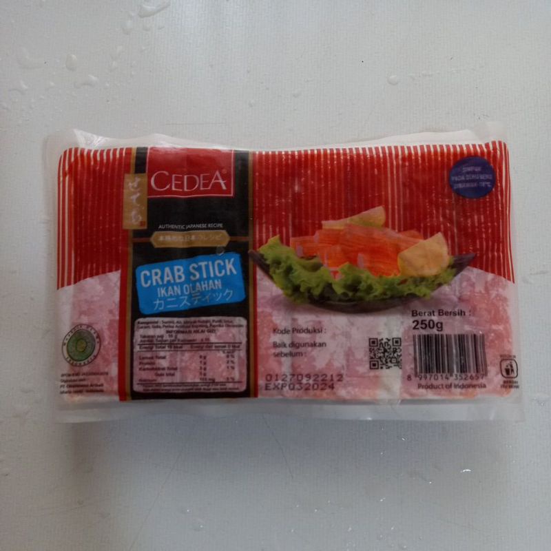 

FAFAFROZEN - CEDEA Crabstick 250 gram