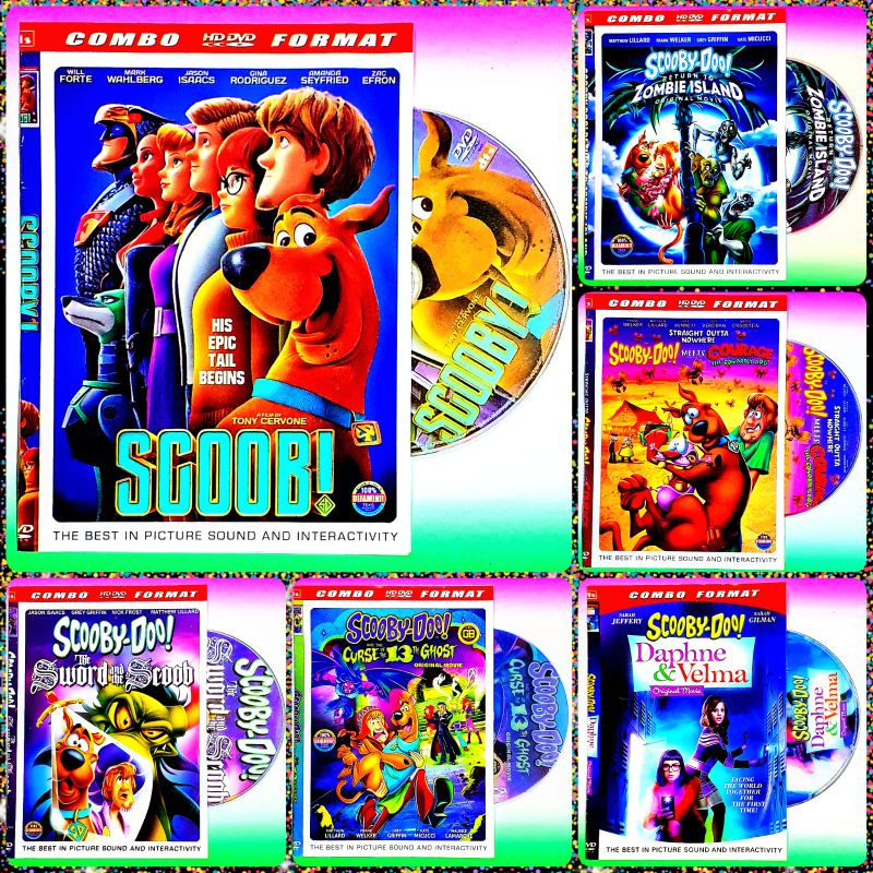 TERLARIS Kaset Dvd Film Scooby Doo - Film Animasi Terbaik - Kartun Anak Anak