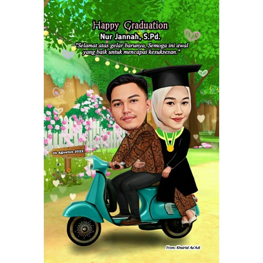 editfotokartunkarikaturpacar karikatur wedding murah karikatur wisuda